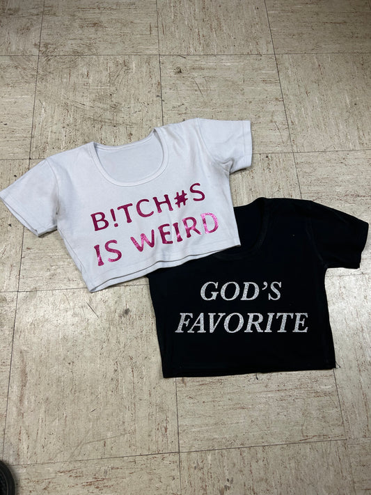 2 crop tops